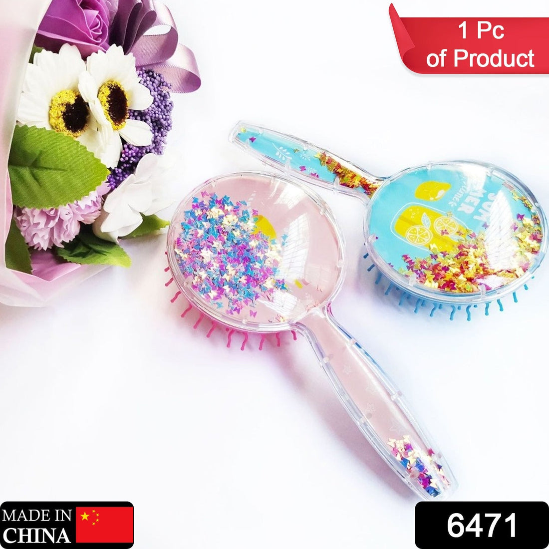 Colorful hairbrush for kids