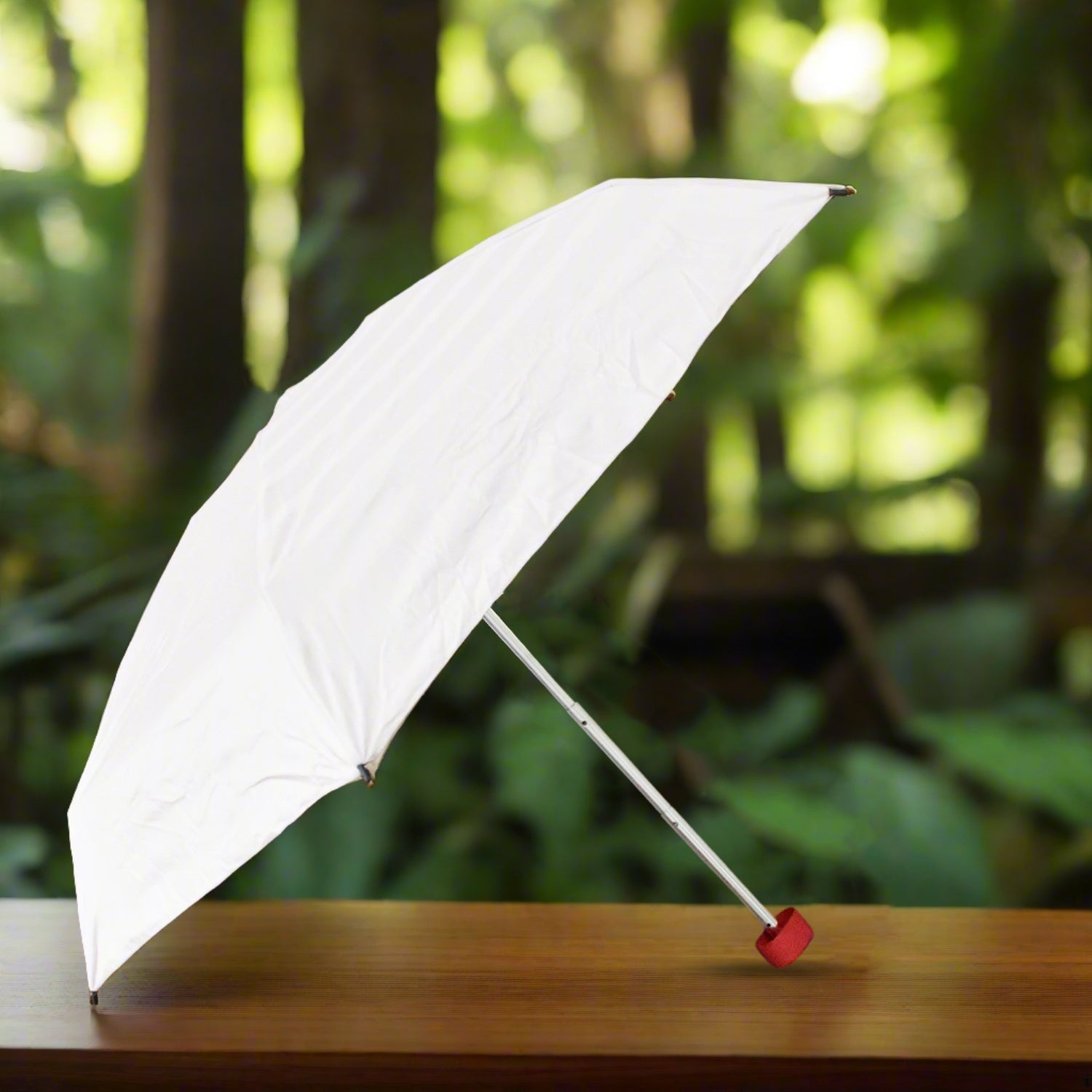 3-Fold Sun &amp; Rain Protective Solid Foldable Umbrella (1 Pc)