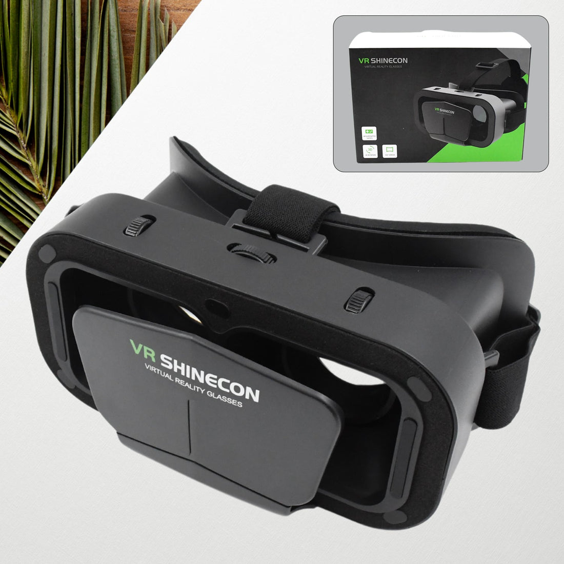 3d VR Headset Compatible with iPhone &amp; Android Virtual Reality VR Goggles For 3D VR Movies Video Games (1 Pc)