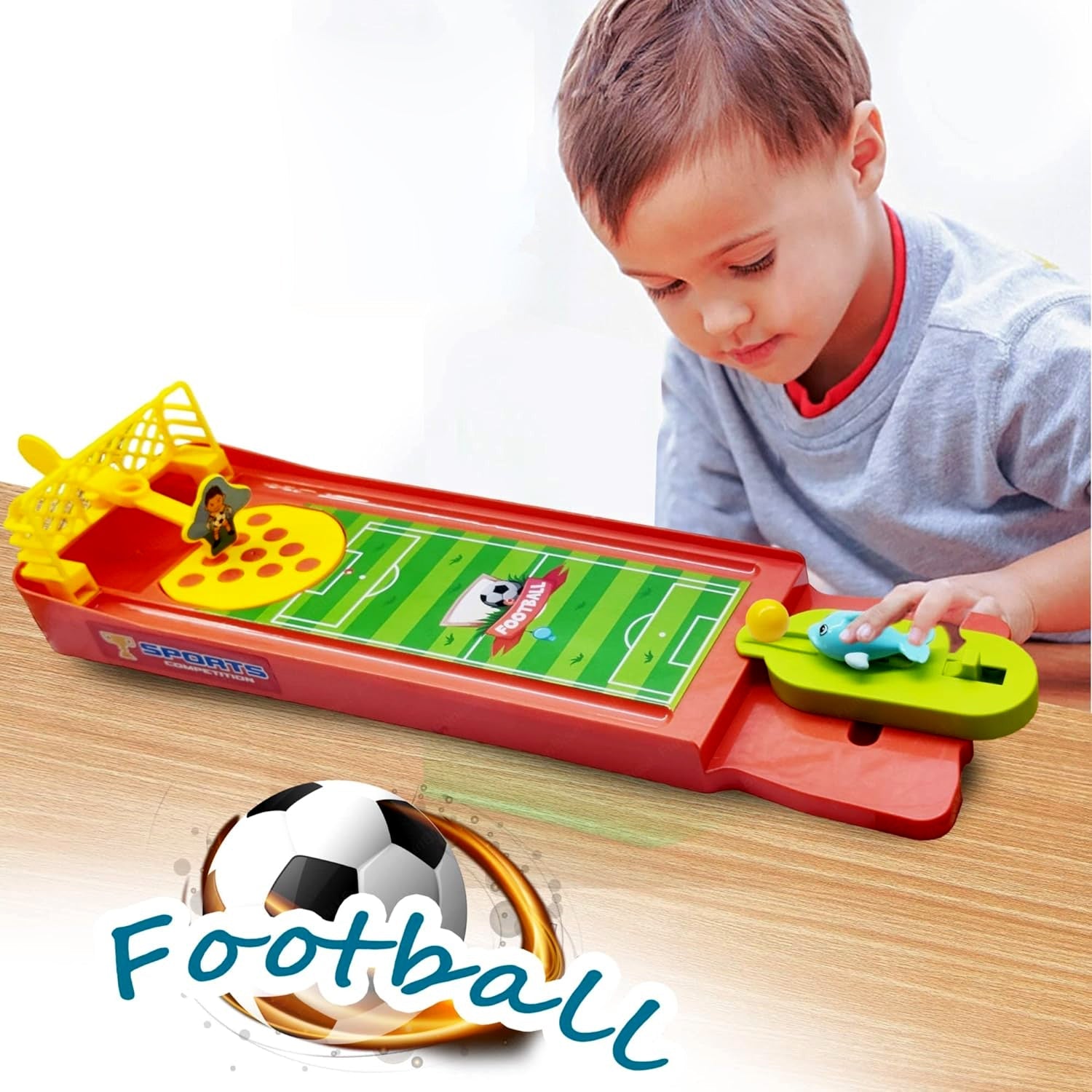 Mini Table Top Finger Football Game for Kids-Desktop Game for Kids &amp; Adults, Fun Indoor Finger Bowling Game for Boys &amp; Girls, Family Board Game