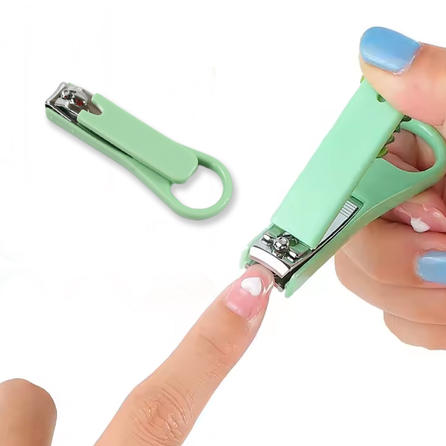 Nail Clippers Adult Nail Clippers Plastic/Hardware Green Nail Clippers