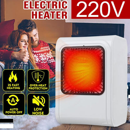 Room Heater 220V Brown Box Heater For Office &amp; Bedroom Use Heater