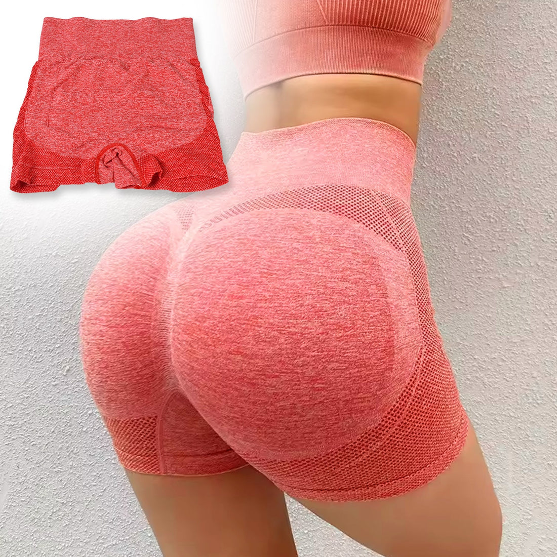 High Elastic Peach hip Lifting Yoga Shorts Women&