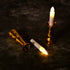 Set of 2 LED flameless candles, indoor decor for events