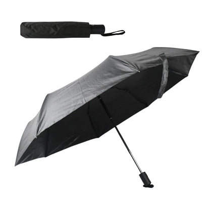 2 Fold Manual Open Umbrella| Windproof, Sunproof &amp; Rainproof with Sturdy Steel Shaft &amp; Wrist Straps | Easy to Hold &amp; Carry | Umbrella for Women, Men &amp; Kids