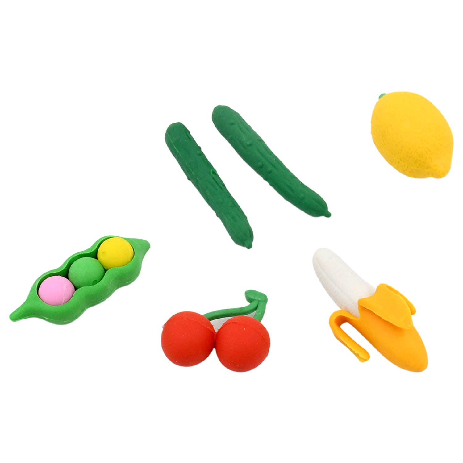 3D Mix Design Fancy &amp; Stylish Colorful Erasers, Mini Eraser Creative Cute Novelty Eraser for Children Different Designs Eraser Set for Return Gift, Birthday Party, School Prize (1 Set)