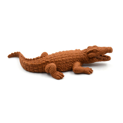 Crocodile erasers for kids, fun mini desk pets and party favors