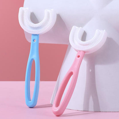 U-shaped large toothbrush for easy kids&