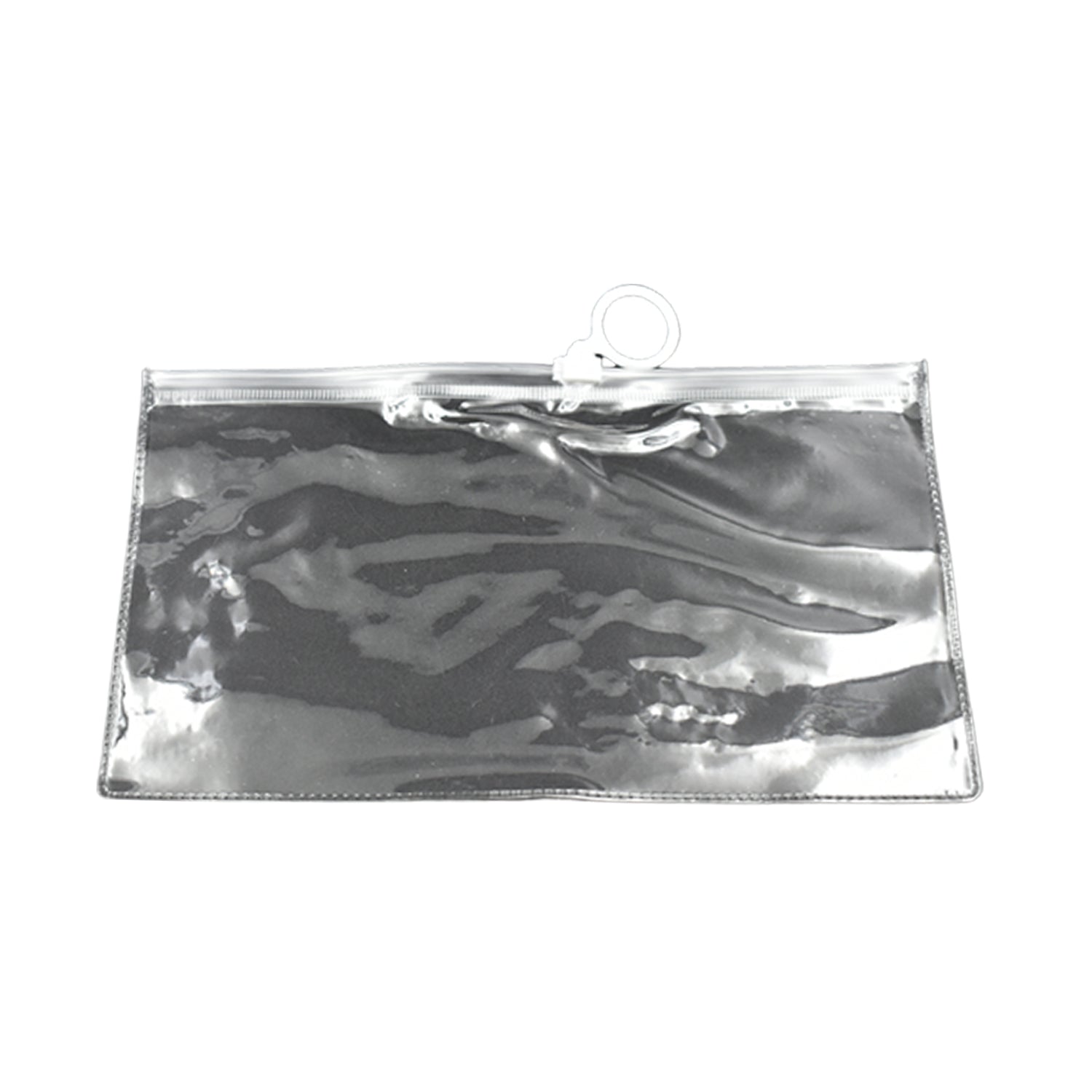 Set of transparent pouches for various school items