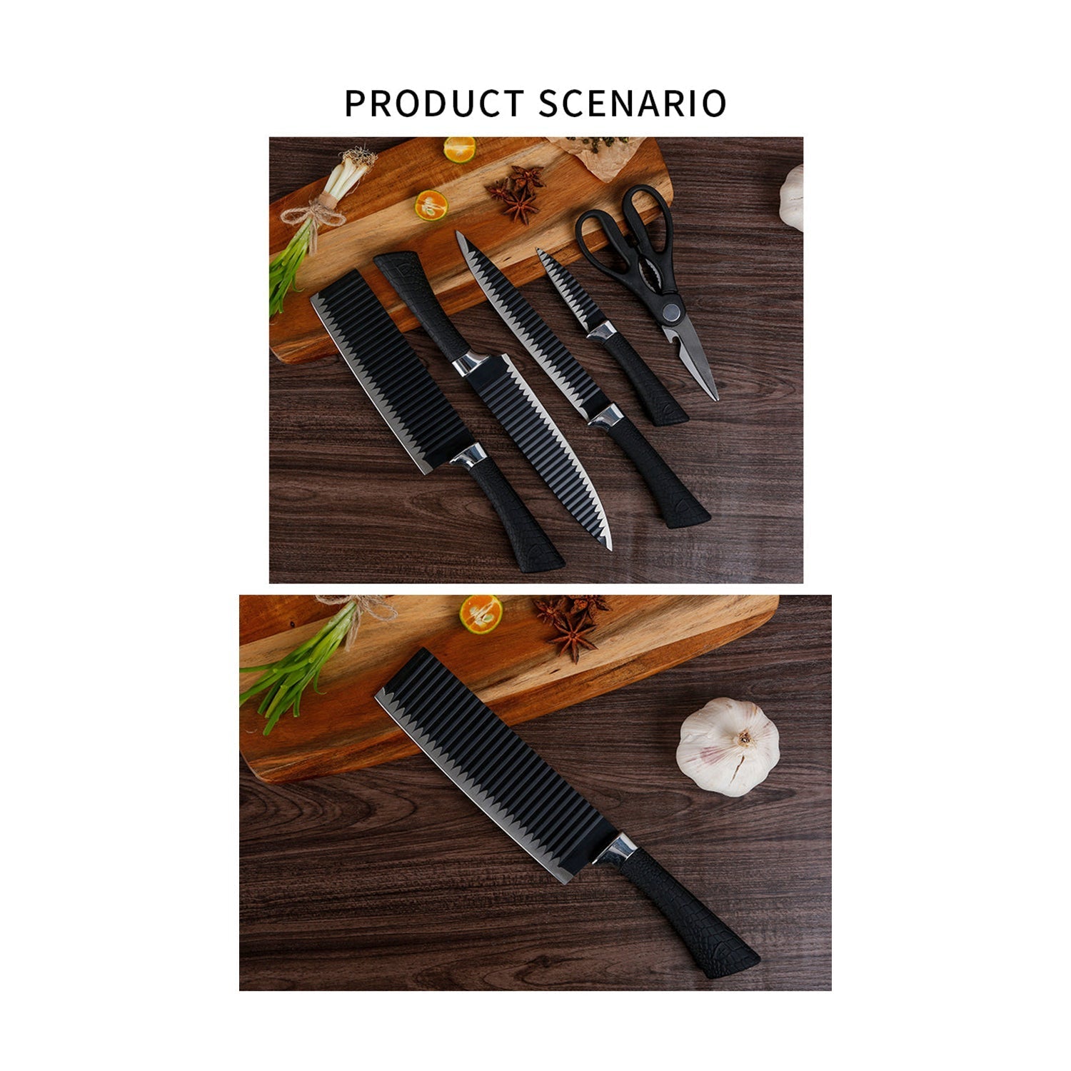 Knife set with chef&