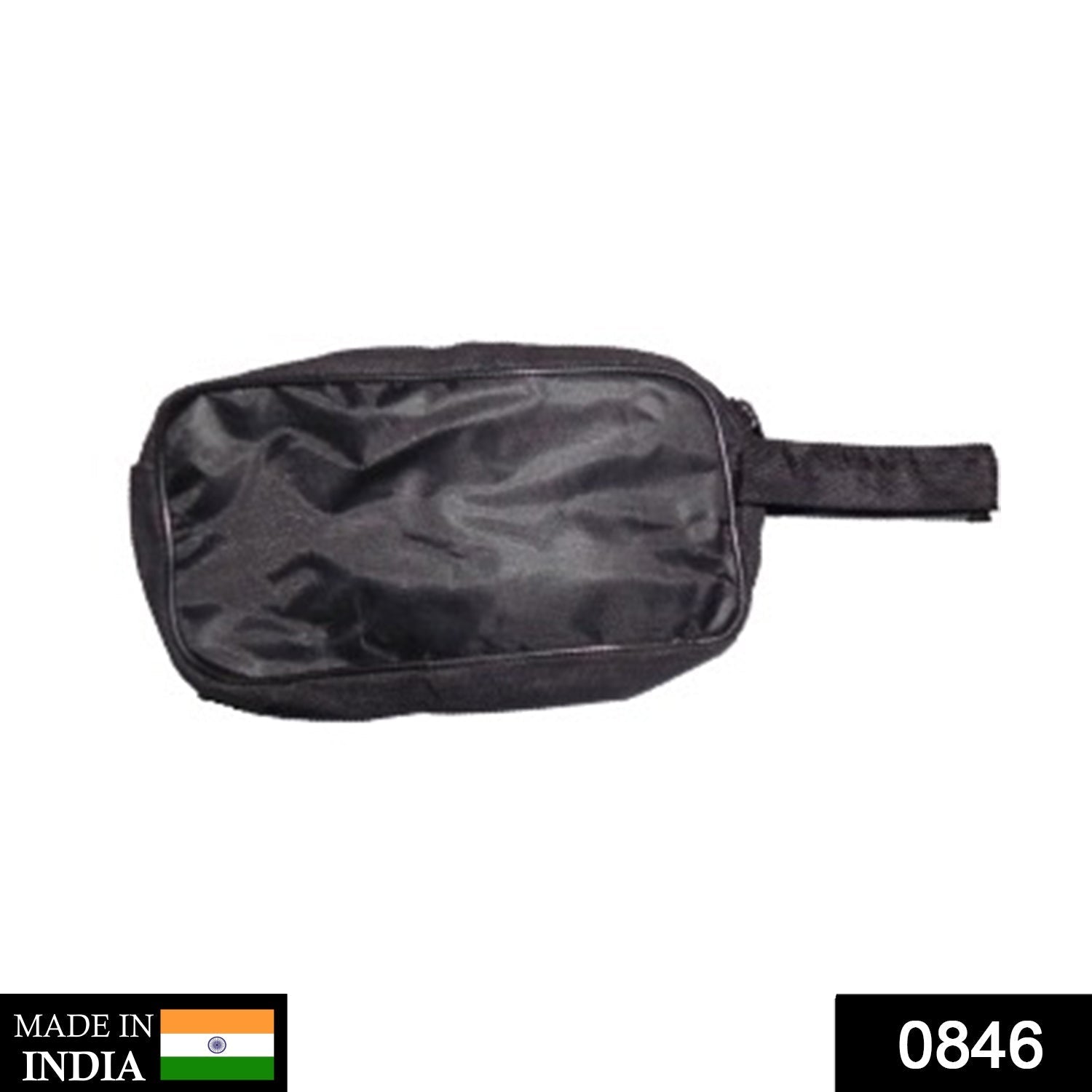 Shaving kit bag in black