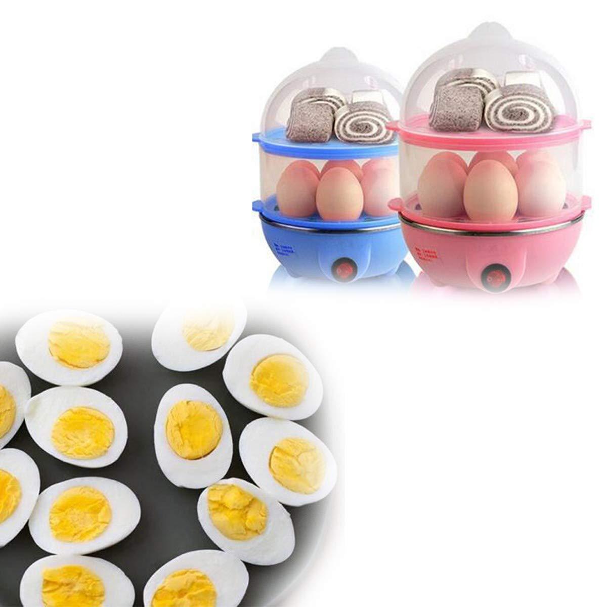 115 Multi-function 2 Layer 14 Egg Cooker Boilers  Steamer