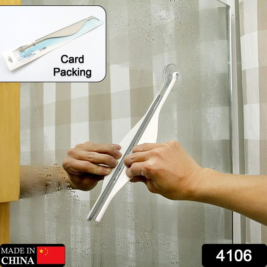 All-in-One Cleaner: Squeegee for Shower, Bathroom &amp; Windows