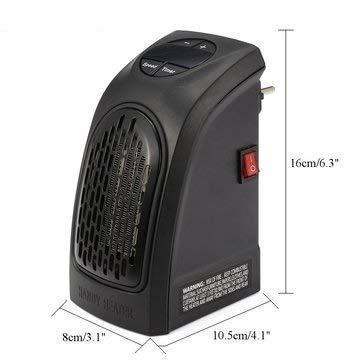 Handy plug-in heater, ideal for spot heating and energy-saving, 400W.