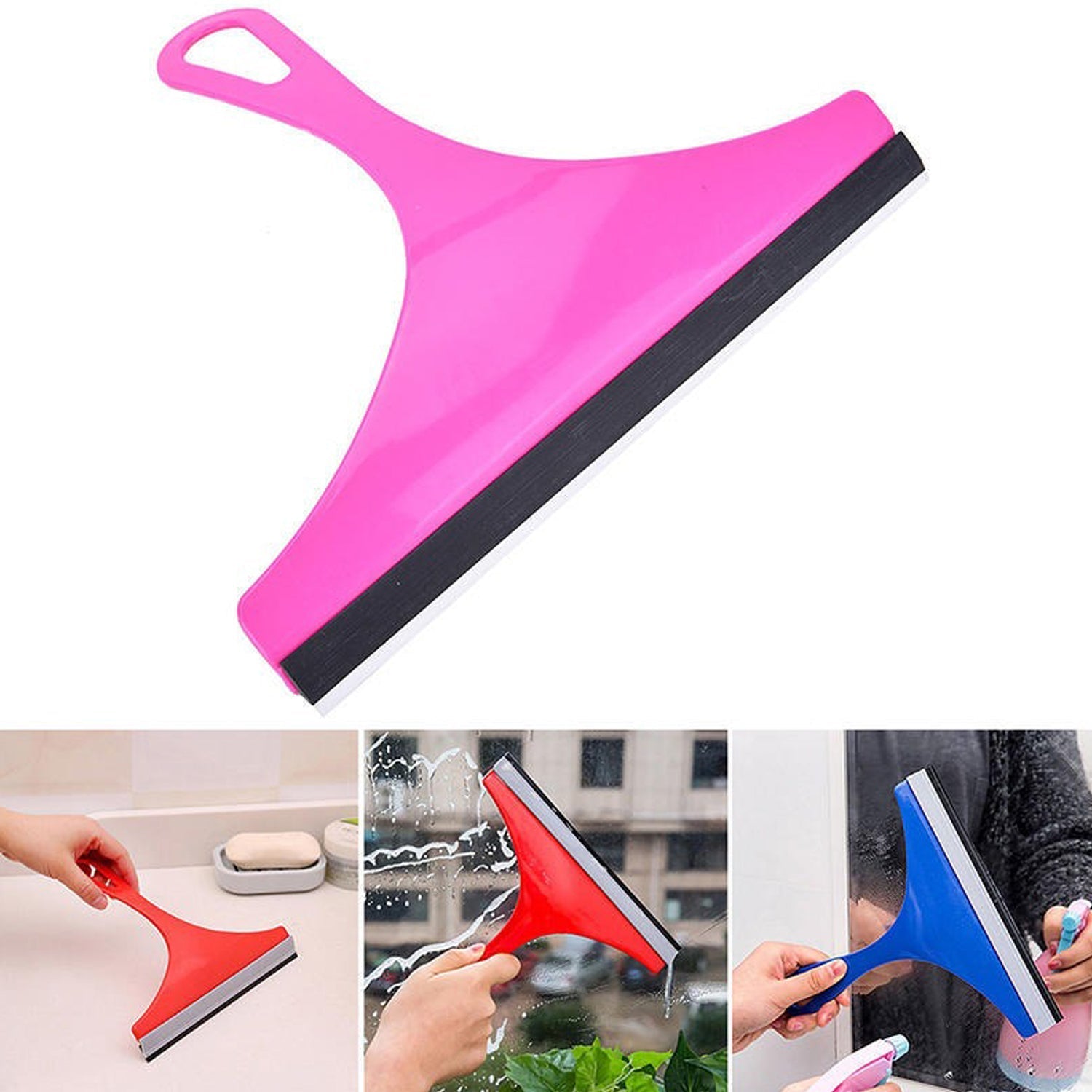 Car mirror wiper for cleaning and visibility