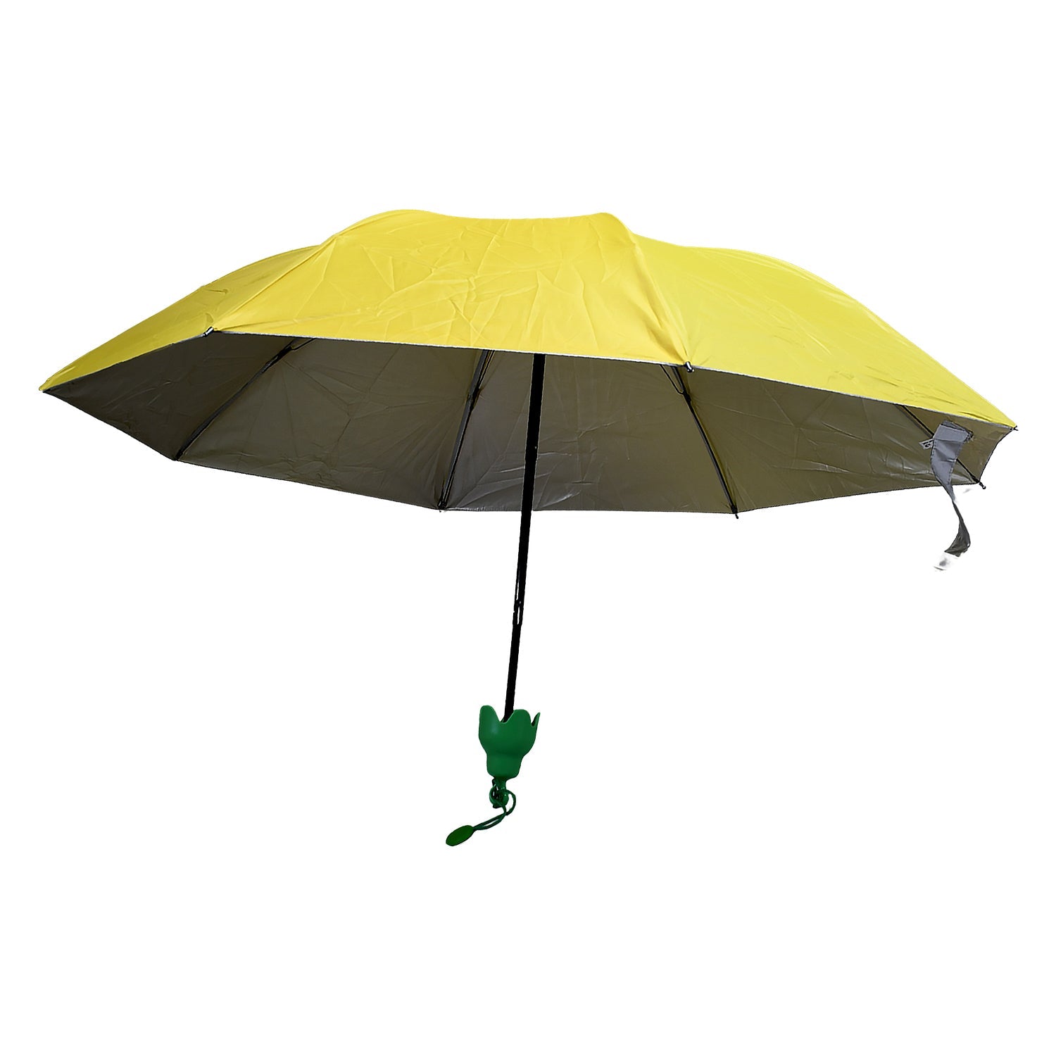 Vegetable shaped Folding Umbrella, Plastic Case Creative Fashion Folding Mini Sun Shade Rain Umbrella, Unique Umbrella, Sun &amp; UV Protection, Cute Design (1 Pc)