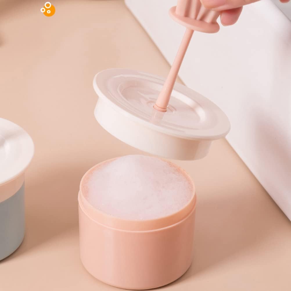 Facial cleanser foam cup, portable and cute for skincare