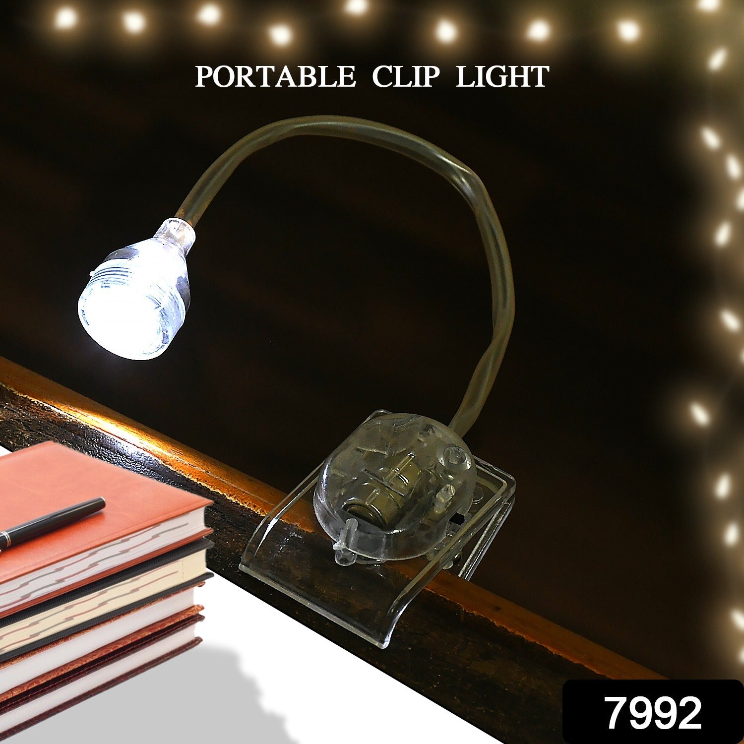 Clip light Portable Clip Light Transparent Clip light Outdoor &amp; indoor Use