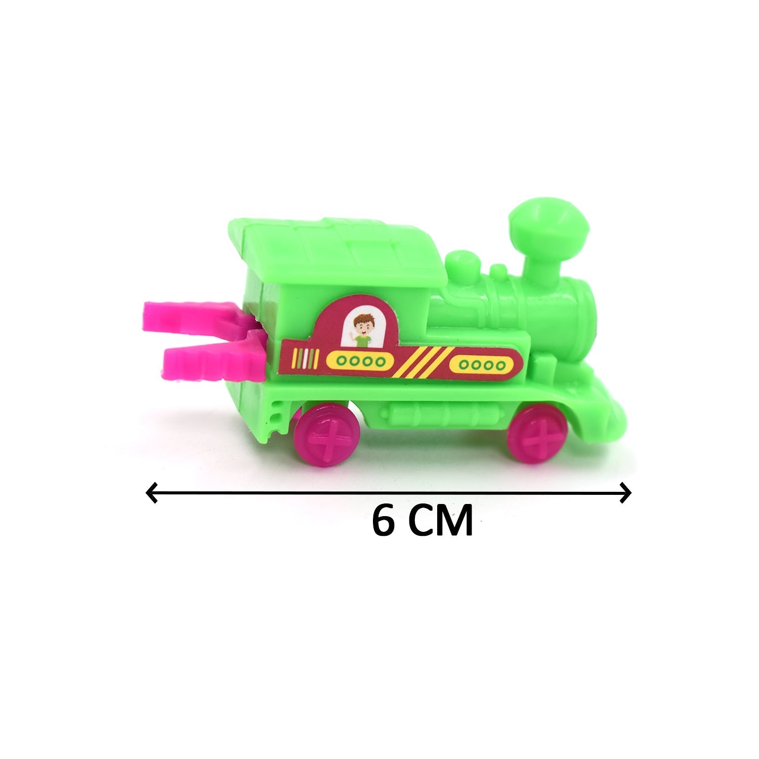 Friction train toy for infants