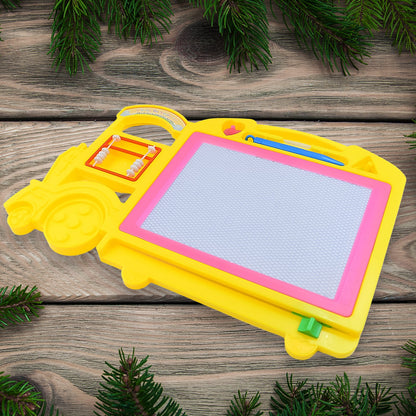 Bus Shape Drawing &amp; Writing Slate Board for Kids (1 pc / 32 × 21 Cm)