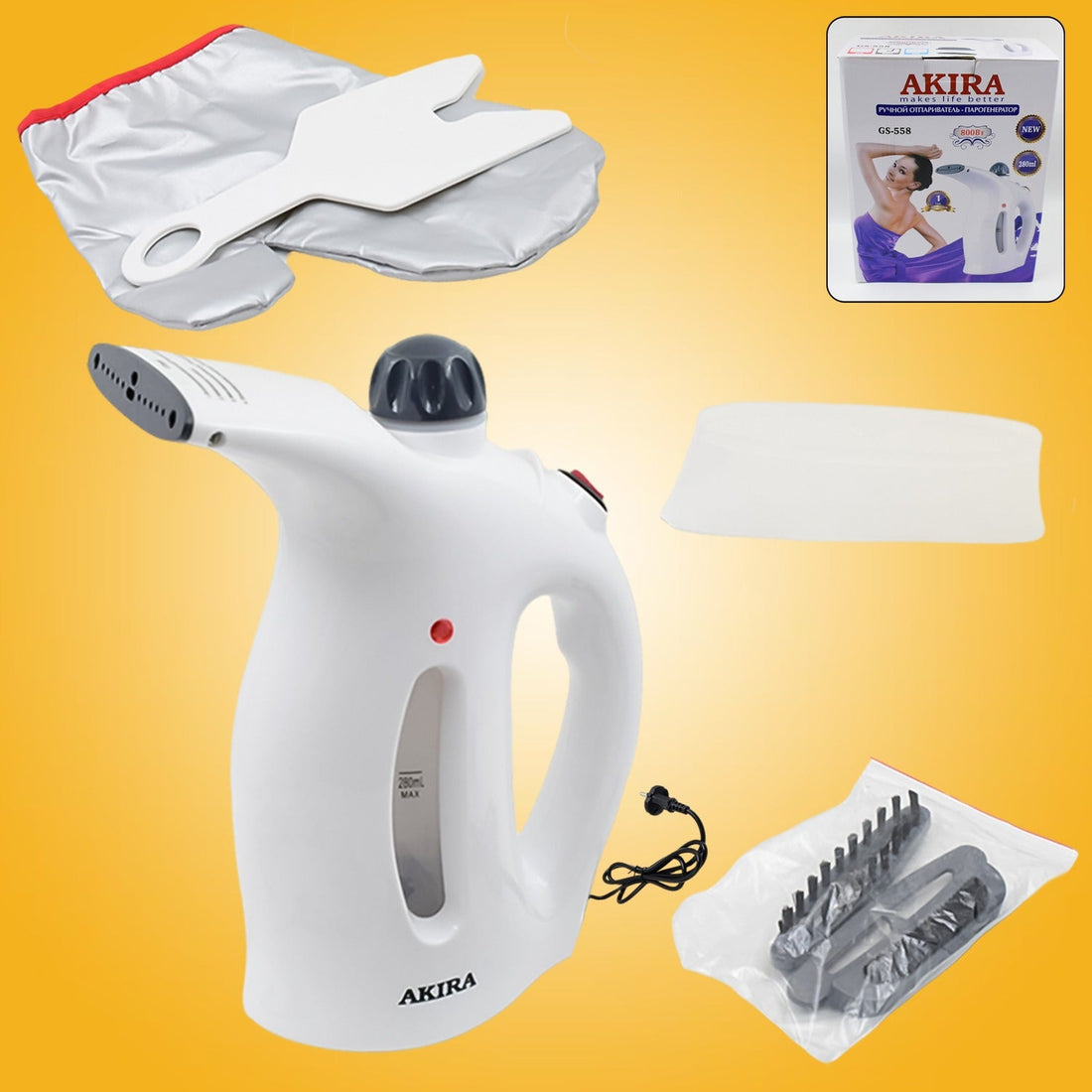 Garment &amp; Facial Steamer