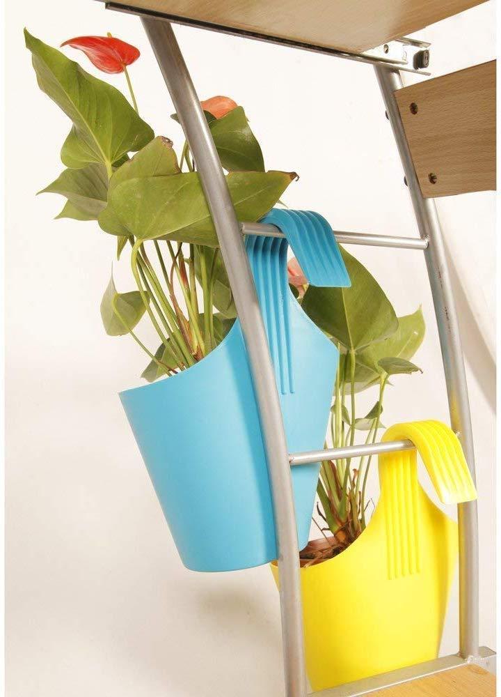 Colorful hanging planter pot