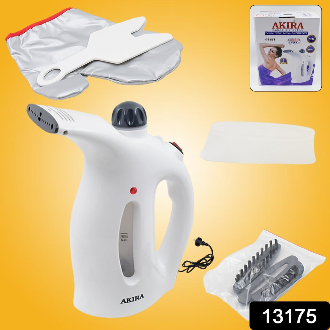 Portable Handheld Garment &amp; Facial Steamer