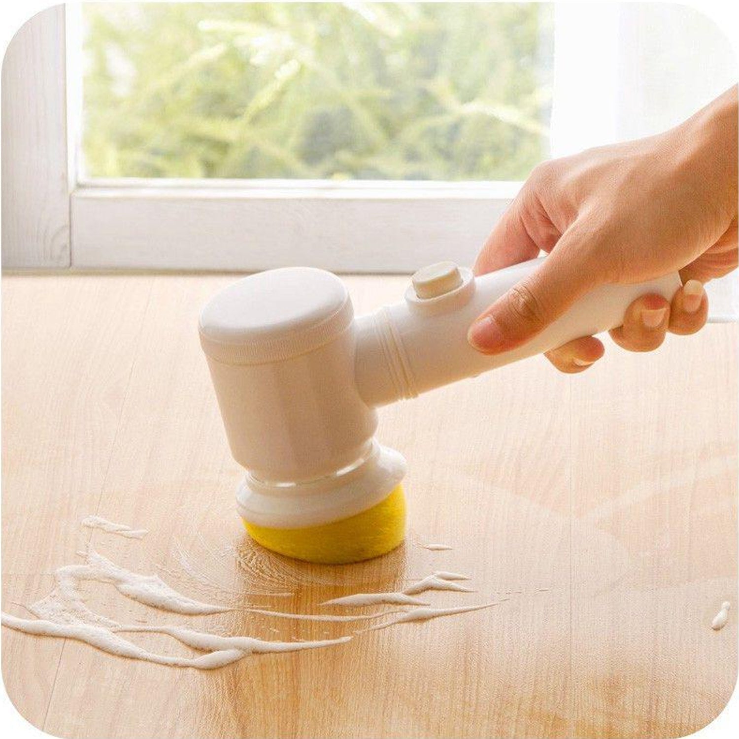 5in1 Home Kitchen Electric Cleaning Brush, Electric Spin Scrubber