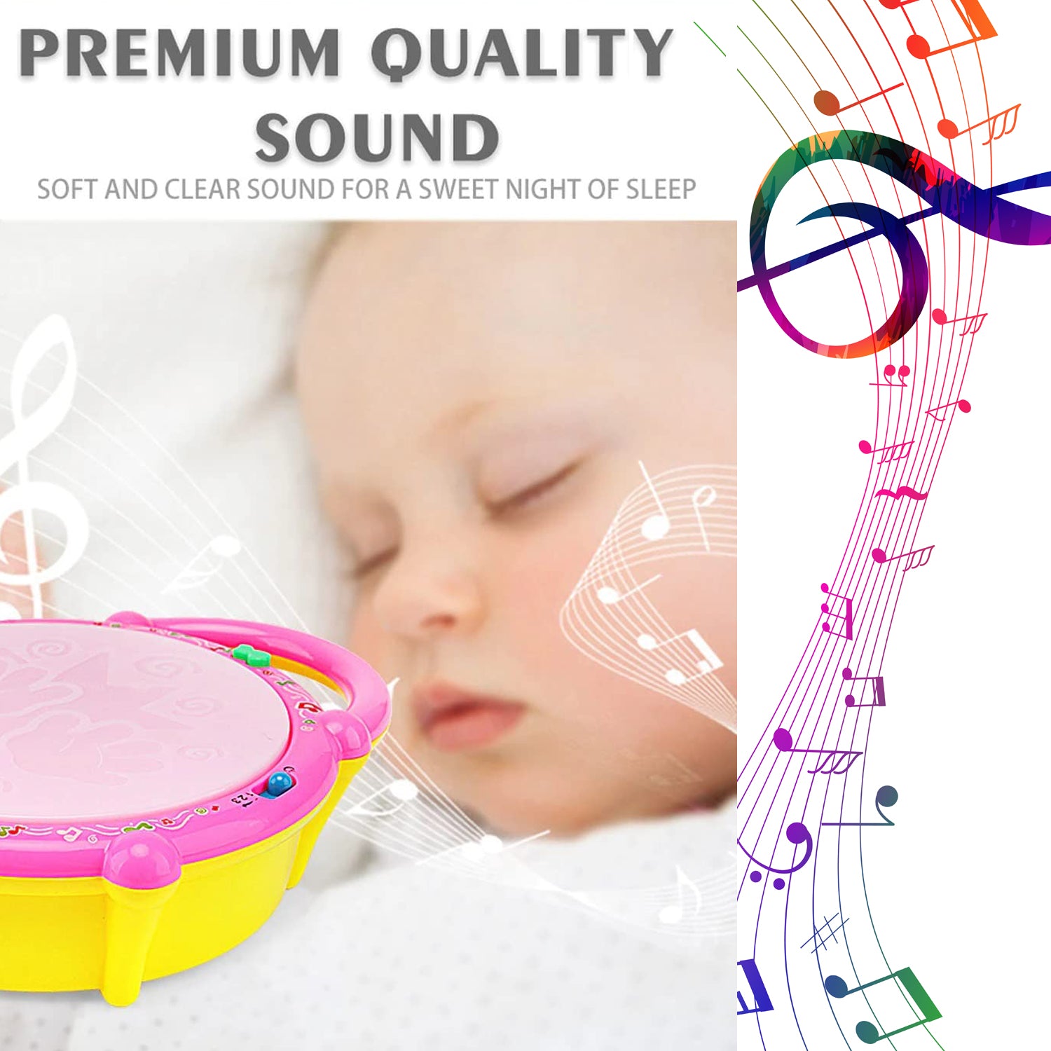 4461 Flash Drum Toys For Kids With Light  Musical Sound Colorful Plastic Baby Drum Musical Toys For Children Baby Toy Instrument Best Gift For Boys  Girls.