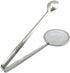 2-in-1 stainless steel filter spoon with clip, multi-functional.