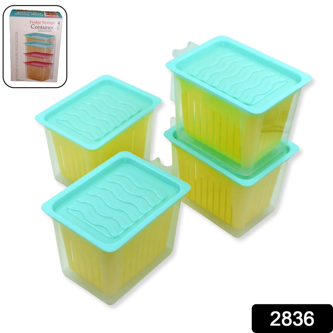 Clear plastic storage containers with handles for kitchen use