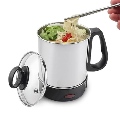 Soup Pot With Lid Stainless Steel Multi Cooker Kettle (800w  2.5 Ltr.)