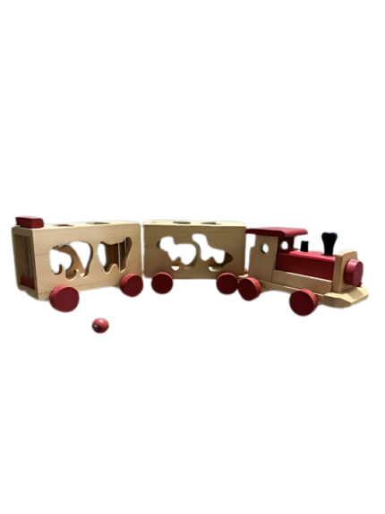 Wooden Train Toy