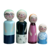 Wooden Family set Toy